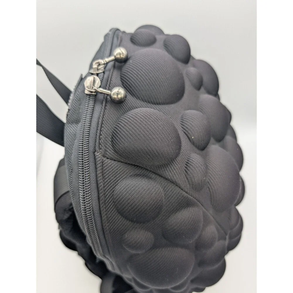 Madpax Bubble Black Urban School Backpack EUC
